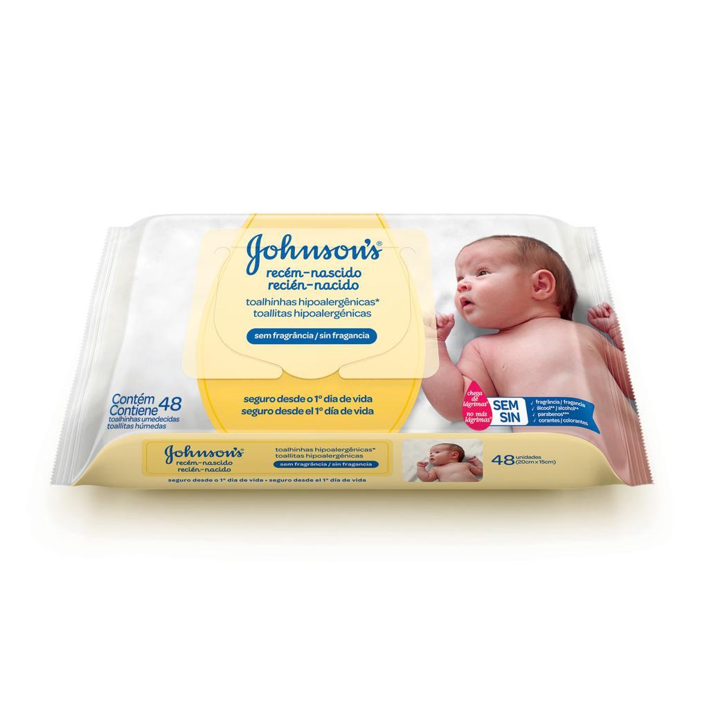 Ciego añadir Excavación JOHNSON'S® toallitas Húmedas Recien Nacido