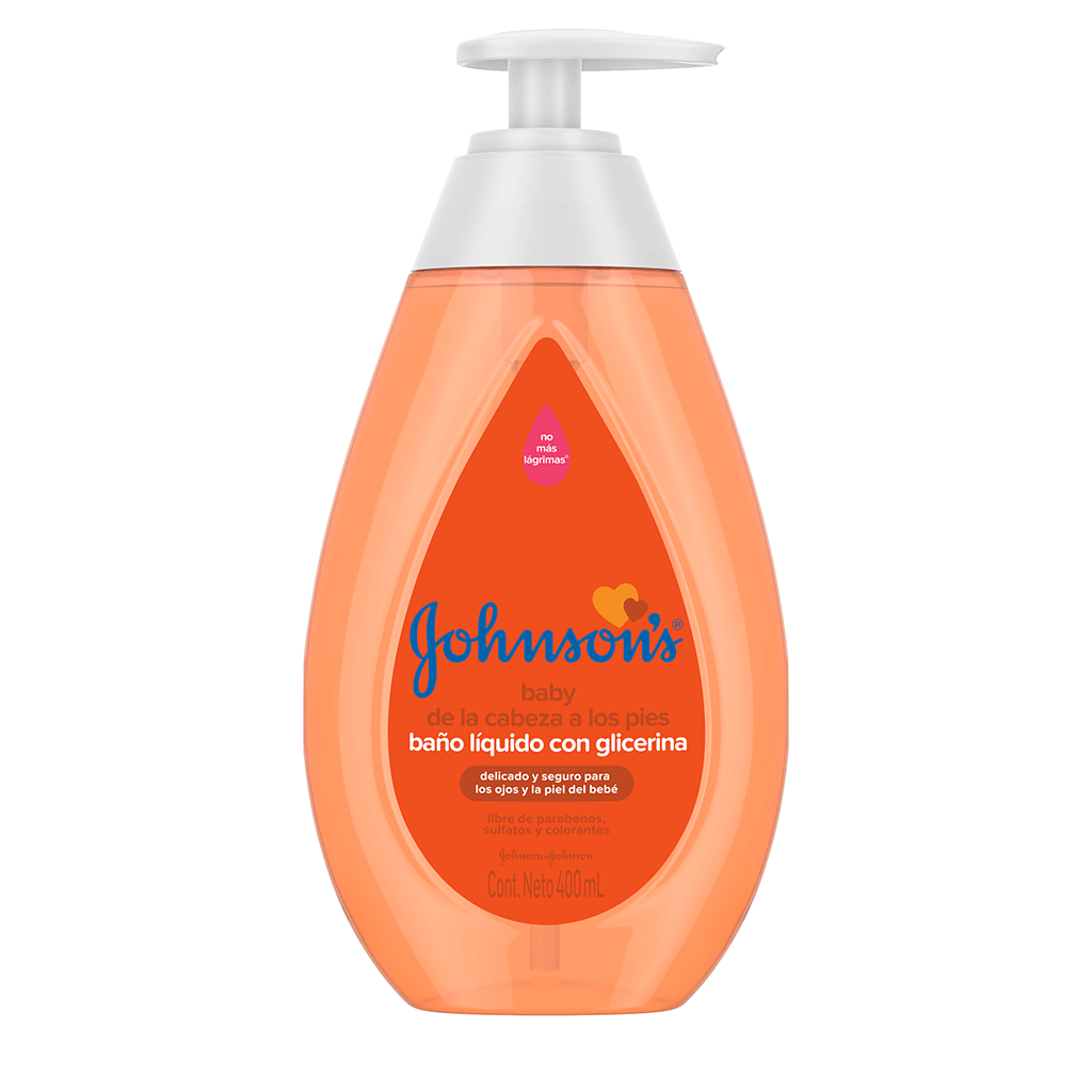 Johnson's® Calming Shampoo bottle